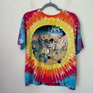 Vintage “The Band” Tie Dye T-shirt Life Is A Carnival Music ~ Unisex Size M